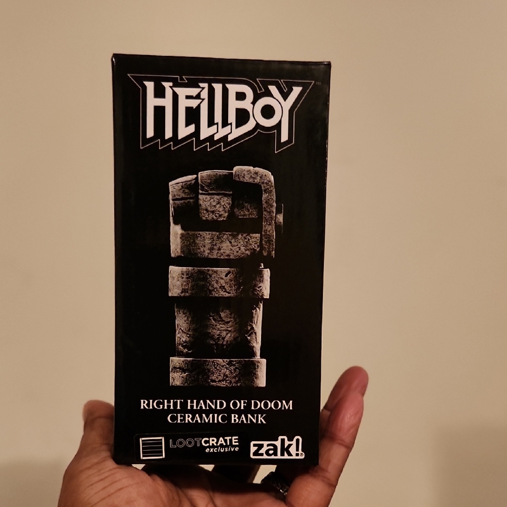 Hellboy Right Hand of Doom Ceramic Bank - Brand NEW